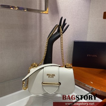  프라다 시도니 다이어그램 레더 숄더백 1BD219