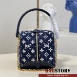 루이비통 Louis Vuitton  데님 스퀘어 주사위백 M59611 