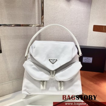 프라다 시그노가죽 트리밍 나일론 토트백 1BC160