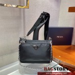 프라다 PRADA 남성 남자 1BH168 리나일론 숄더 백