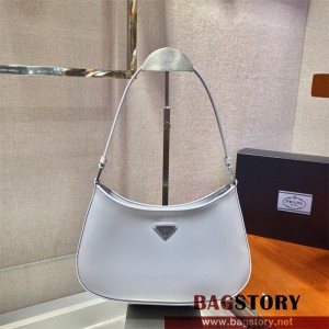 프라다 클레오 브러시드 레더 호보백 1BC499