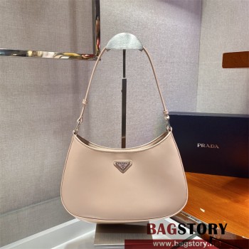 프라다 클레오 브러시드 레더 호보백 1BC499