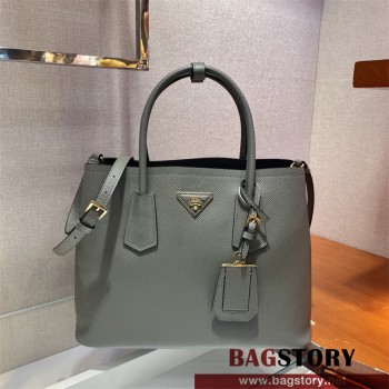 프라다 두블레 미디엄 탑핸드백 1BG775