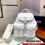 프라다 PRADA 벨라 삼각로고 나일론 백팩 1BZ811