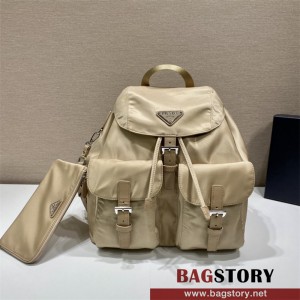 프라다 PRADA 벨라 삼각로고 나일론 백팩 1BZ811