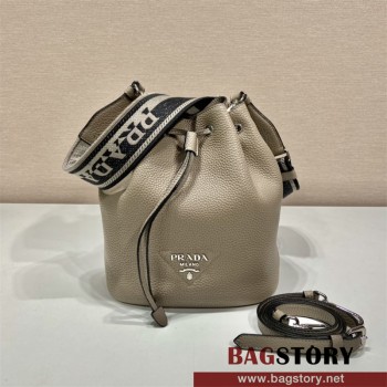프라다 플로 가죽 숄더백 버킷백 1BE060