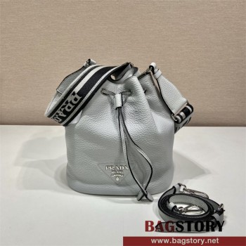 프라다 플로 가죽 숄더백 버킷백 1BE060