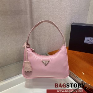 프라다 리에디션 나일론 호보백 블랙 1NE515