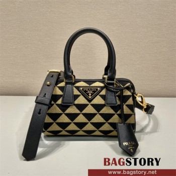 [PRADA] 프라다 나일론 보스턴 토트백 1BA846