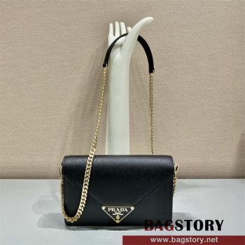 프라다 프라다 사피아노 가죽 숄더백  1BD318