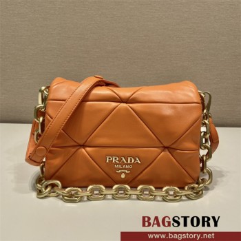 프라다 시스템 나파가죽 패치워크 숄더백 1BD328