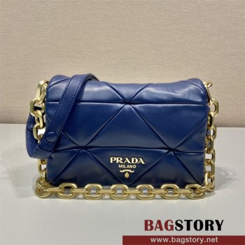 프라다 시스템 나파가죽 패치워크 숄더백 1BD328