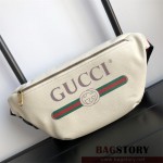 구찌 GUCCI 프린트 레더 벨트백 493869