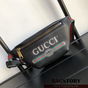구찌 GUCCI 프린트 레더 미니벨트백 527792
