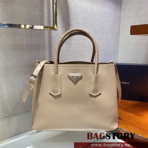 프라다 여성 토트백 탑핸들백 두블레 미디엄 1BG775
