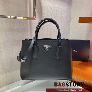 프라다 여성 토트백 탑핸들백 두블레 미디엄 1BG775