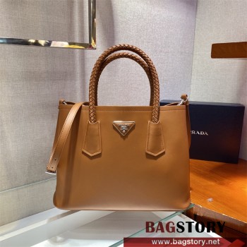 프라다 여성 토트백 탑핸들백 두블레 미디엄 1BG775