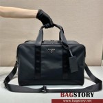 프라다 로고 리나일론 여행가방 더블백 2VC796