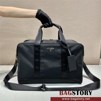 프라다 로고 리나일론 여행가방 더블백 2VC796