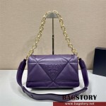 프라다 패드 나파 가죽 숄더백 1BD306