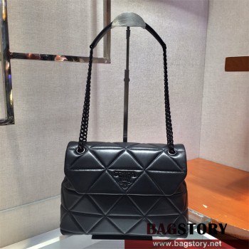 프라다 스펙트럼 나파 가죽 라지 숄더백 1BD231