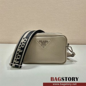 프라다 그레이스 카프 에티켓 숄더백 1BD082