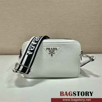 프라다 그레이스 카프 에티켓 숄더백 1BD082