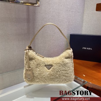 프라다  테수토 나일론 미니 호보백 1NE515 리에디션 나일론