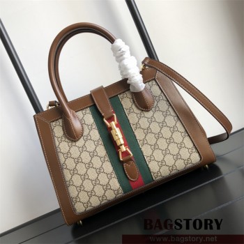 구찌 GUCCI 재키 1961 미디엄 토트백 649016