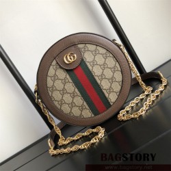 구찌 GUCCI 오피디아 미니 GG 라운드 숄더백 550618