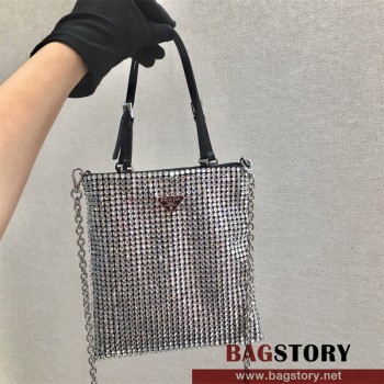 프라다 임벨리쉬 체인 숄더백 1N6608