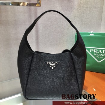 프라다 로고 가죽 여성 숄더백 호보백 레더핸드백 1BC127