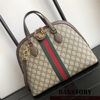 구찌 GUCCI 오피디아 GG 슈프림 미디엄 탑핸들백 524533