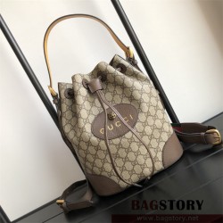 구찌 GUCCI GG 슈프림 버킷 백팩 473875