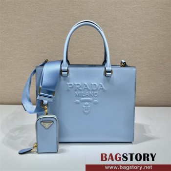 프라다 사피아노 삼각로고 토트백 1BA337