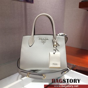 프라다 스몰 사피아노 레더 모노크롬백 1BA156