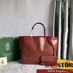 고야드 GOYARD 앙주백MM  양면 가죽