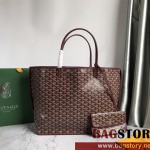 고야드 GOYARD 앙주백MM  양면 가죽