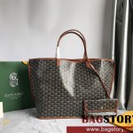 고야드 GOYARD 앙주백MM  양면 가죽
