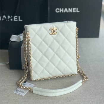 샤넬 CHANEL  캐비어 체인 스몰 쇼핑백 AS3470