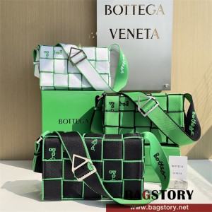 보테가베네타 인트레치아토 웹 메신저백 680513