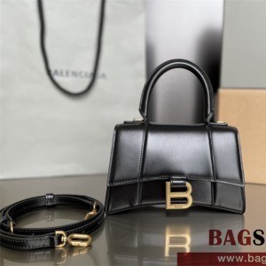 발렌시아가 BALENCIAGA 아워글레스 탑핸들백 스몰 19CM