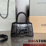 발렌시아가 BALENCIAGA 아워글레스 탑핸들백 스몰 19CM