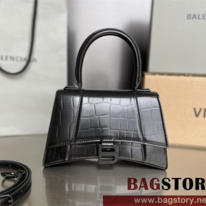 발렌시아가 BALENCIAGA 아워글레스 탑핸들백  미디움 23CM