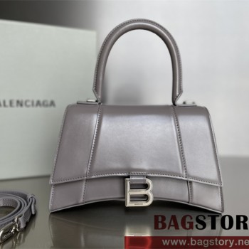 발렌시아가 BALENCIAGA 아워글레스 탑핸들백  미디움 23CM