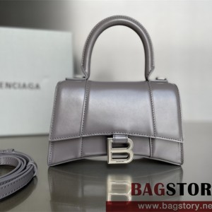 발렌시아가 BALENCIAGA 아워글레스 탑핸들백 스몰 19CM