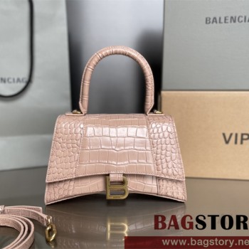 발렌시아가 BALENCIAGA 아워글레스 탑핸들백  미디움 23CM