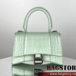 발렌시아가 BALENCIAGA 아워글레스 탑핸들백 스몰 19CM