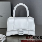 발렌시아가 BALENCIAGA 아워글레스 탑핸들백 스몰 19CM