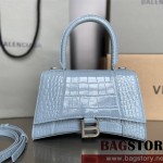 발렌시아가 BALENCIAGA 아워글레스 탑핸들백  미디움 23CM